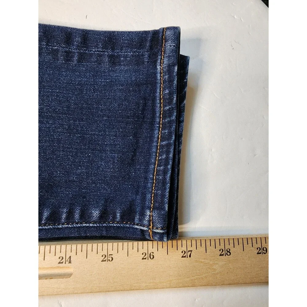 J. Crew Stretch Skinny Jeans Womens 28 Dark Wash Low Rise Denim